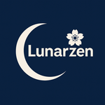 LunarZen Official Logo - Zen Lofi Artist